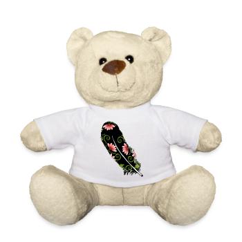 Feder - Teddy - Weiß - Vorne