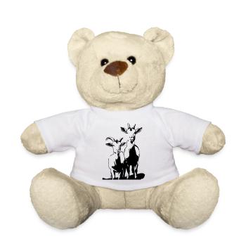 ZIEGEN - Teddy - Weiß - Vorne