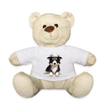 Chiens Border Collie Propriétaires de chiens Amoureux des chiens - Nounours - blanc - Devant