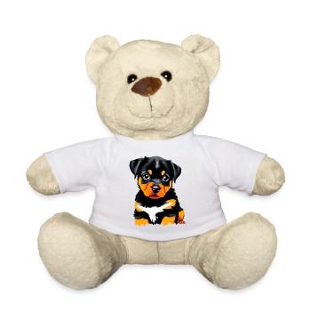 Chiens Rottweiler Chiot Chien Chiot Chien Chiot - Nounours - blanc - Devant