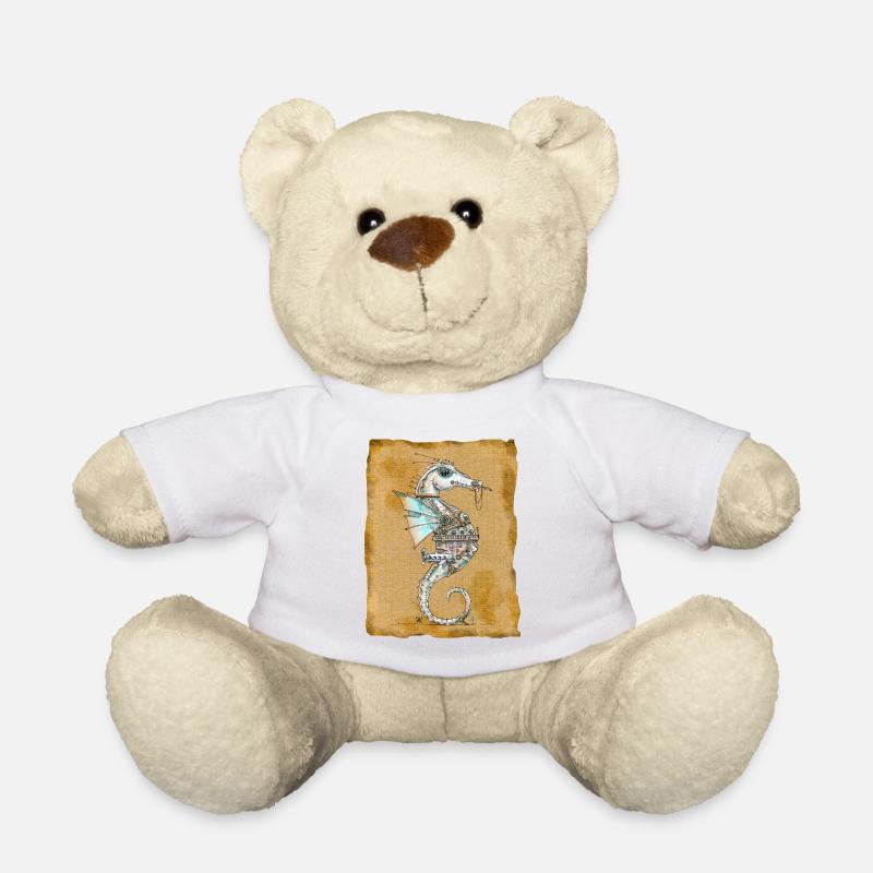 Seepferdchen Abyss'patrol von . Nemo - Teddy - Weiß