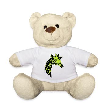 giraffe - Teddy Bear - white - Front
