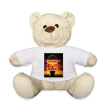 Les grands rêves ont un petit début - Nounours - blanc - Devant