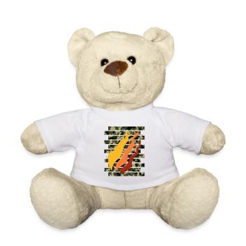 Fire Nation - Teddy Bear - white - Front