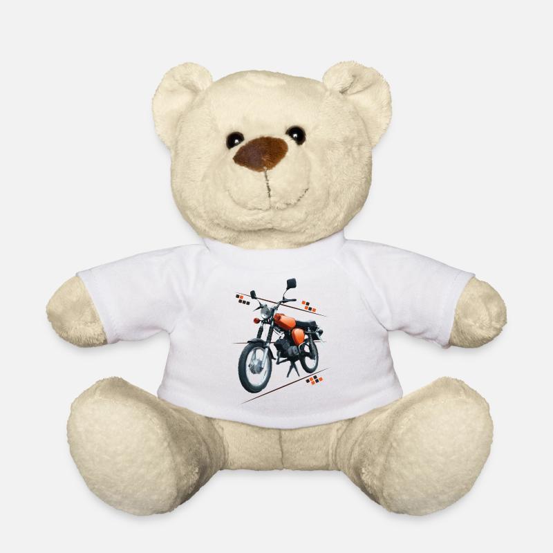 Moped - Teddy - Weiß