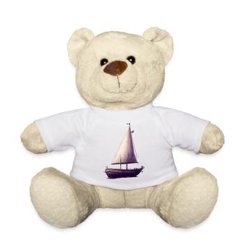 Sailing Sailing Ship Sailing Sports Sailboat Sailor - Teddy Bear - white - Front