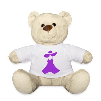Partyqueen Logo - Teddy - Weiß - Vorne