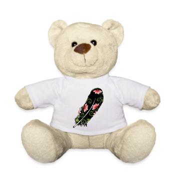 Feder - Teddy - Weiß - Vorne