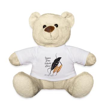 Unsere Poesie bedeutet Leben - Teddy - Weiß - Vorne