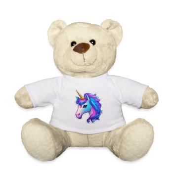 cute unicorn 4 - Teddy - Weiß - Vorne