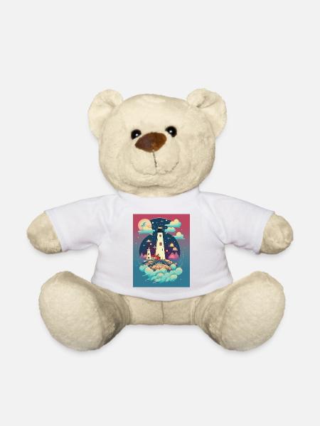Phare - Nounours - blanc