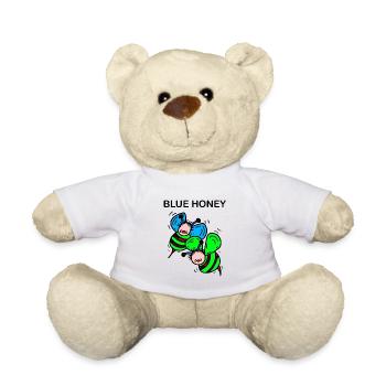 Abeilles - Nounours - blanc - Devant