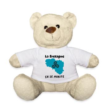 La Bretagne , ça se mérite 2, - Nounours - blanc - Devant
