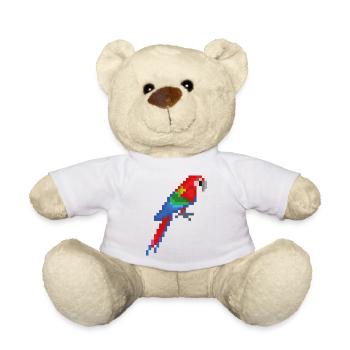 Vogel - Teddy - Weiß - Vorne