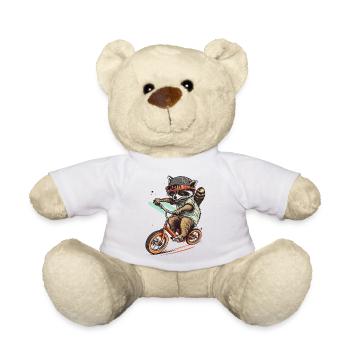 BMX raton laveur - Nounours - blanc - Devant