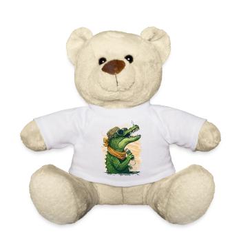 Krokodil-Harmoniker - Teddy - Weiß - Vorne