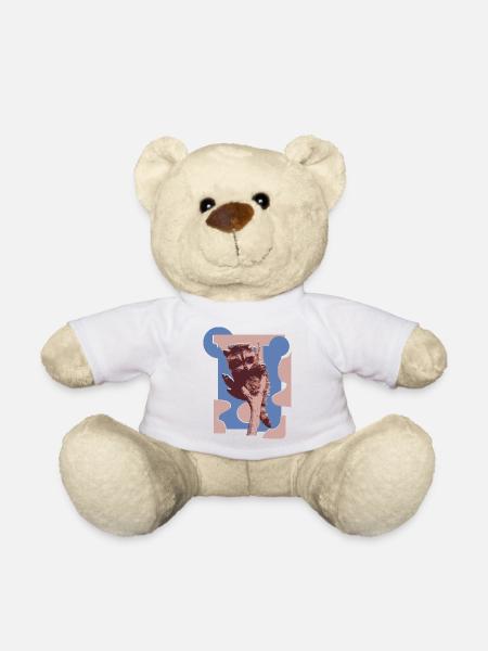 Wildtiere - Teddy - Weiß