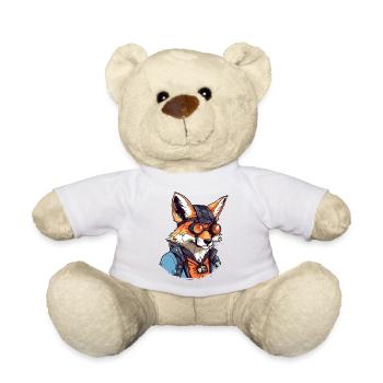 Zako der Fuchs - Teddy - Weiß - Vorne