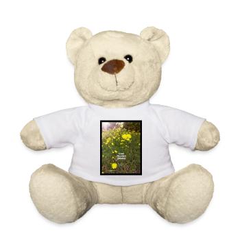 Green Decadent Camping - Teddy Bear - white - Front