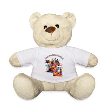 Pumpkin Spice Paradise - Teddy Bear - white - Front