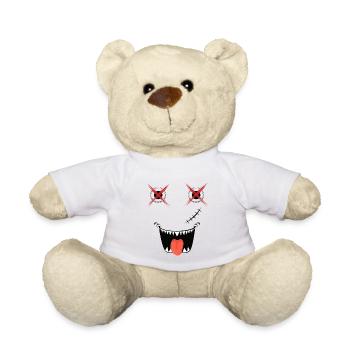 Spooky Halloween Design - Teddy - Weiß - Vorne