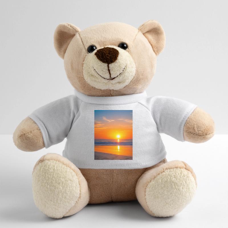 Plage au coucher du soleil Nounours