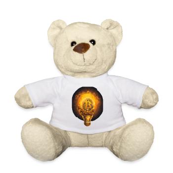 bitcoin Lampe - Teddy - Weiß - Vorne