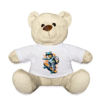 Cool Cat Skate - Nounours - blanc - Devant