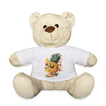 Wave Warrior - Teddy Bear - white - Front
