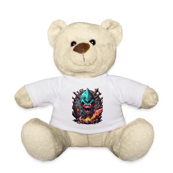 Graffiti Monster - Teddy - Weiß - Vorne