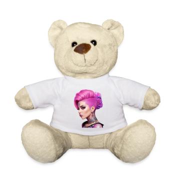 Anime - Teddy - Weiß - Vorne