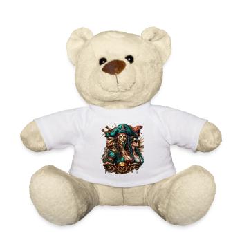 Piraten - Teddy - Weiß - Vorne