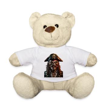 Pirat - Teddy - Weiß - Vorne