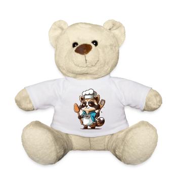 Waschbär Küche - Teddy - Weiß - Vorne