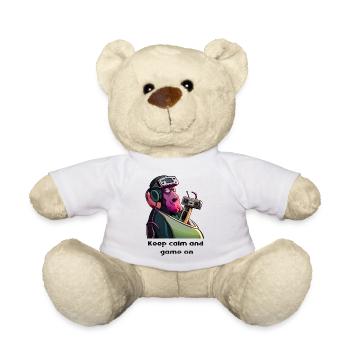KeepCalm - Nounours - blanc - Devant