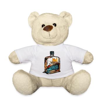 Gin - Teddy Bear - white - Front