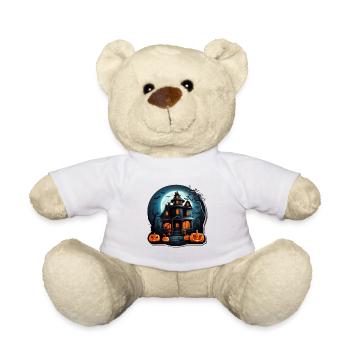 Halloween Haus - Teddy - Weiß - Vorne