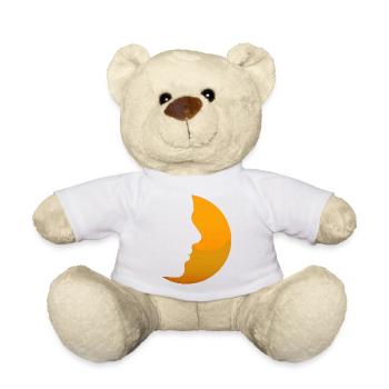 lune - Nounours - blanc - Devant