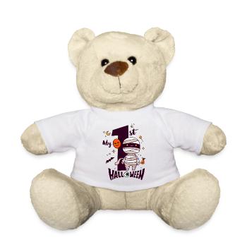 My First Halloween - Teddy Bear - white - Front