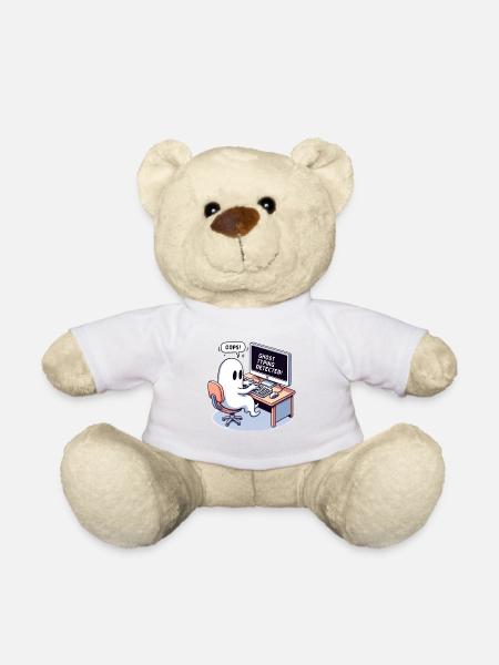 TYPAGE FANTÔME DÉTECTÉ ! -OUPS! - Nounours - blanc