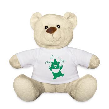Bear - Panda Forest Nature Freedom Wild - Teddy Bear - white - Front