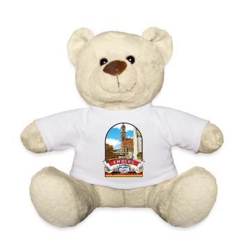 Amberg Bayern Vintage Deutschland - Teddy - Weiß - Vorne