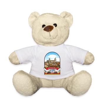 Deutschland Passau Bayern Vintage - Teddy - Weiß - Vorne