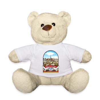 Deutschland Neu Ulm Bayern Vintage - Teddy - Weiß - Vorne