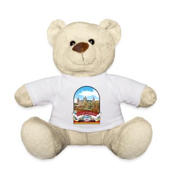 Deutschland Aschaffenburg Bayern Vintage - Teddy - Weiß - Vorne