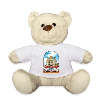 Deutschland Augsburg Bayern Vintage - Teddy - Weiß - Vorne