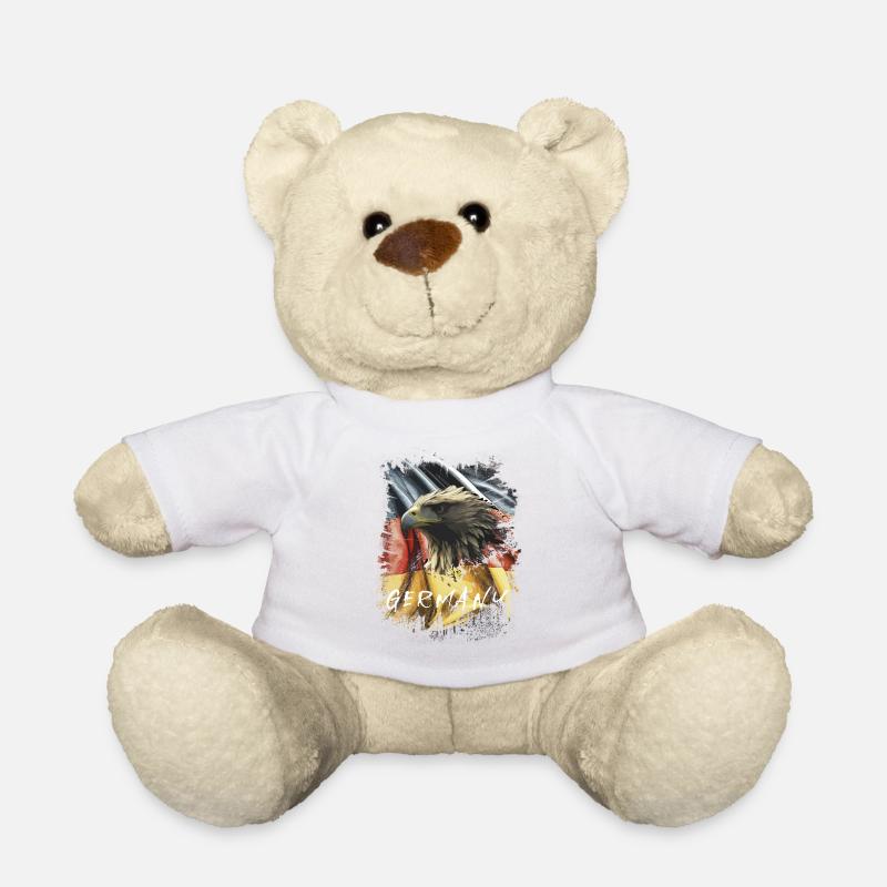 Germany Adler Adlerkopf Geschenk - Teddy - Weiß