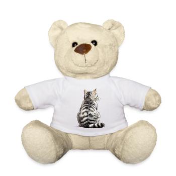 American Shorthair - Teddy Bear - white - Front
