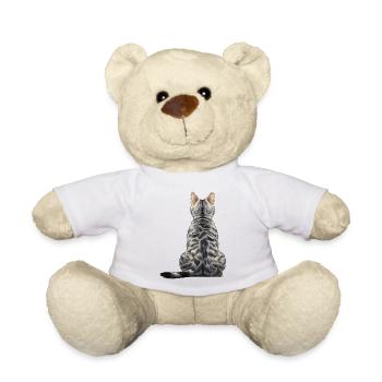 Ägyptische Mau - Teddy - Weiß - Vorne