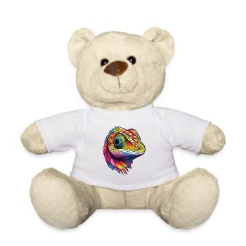 Chameleon - Teddy Bear - white - Front